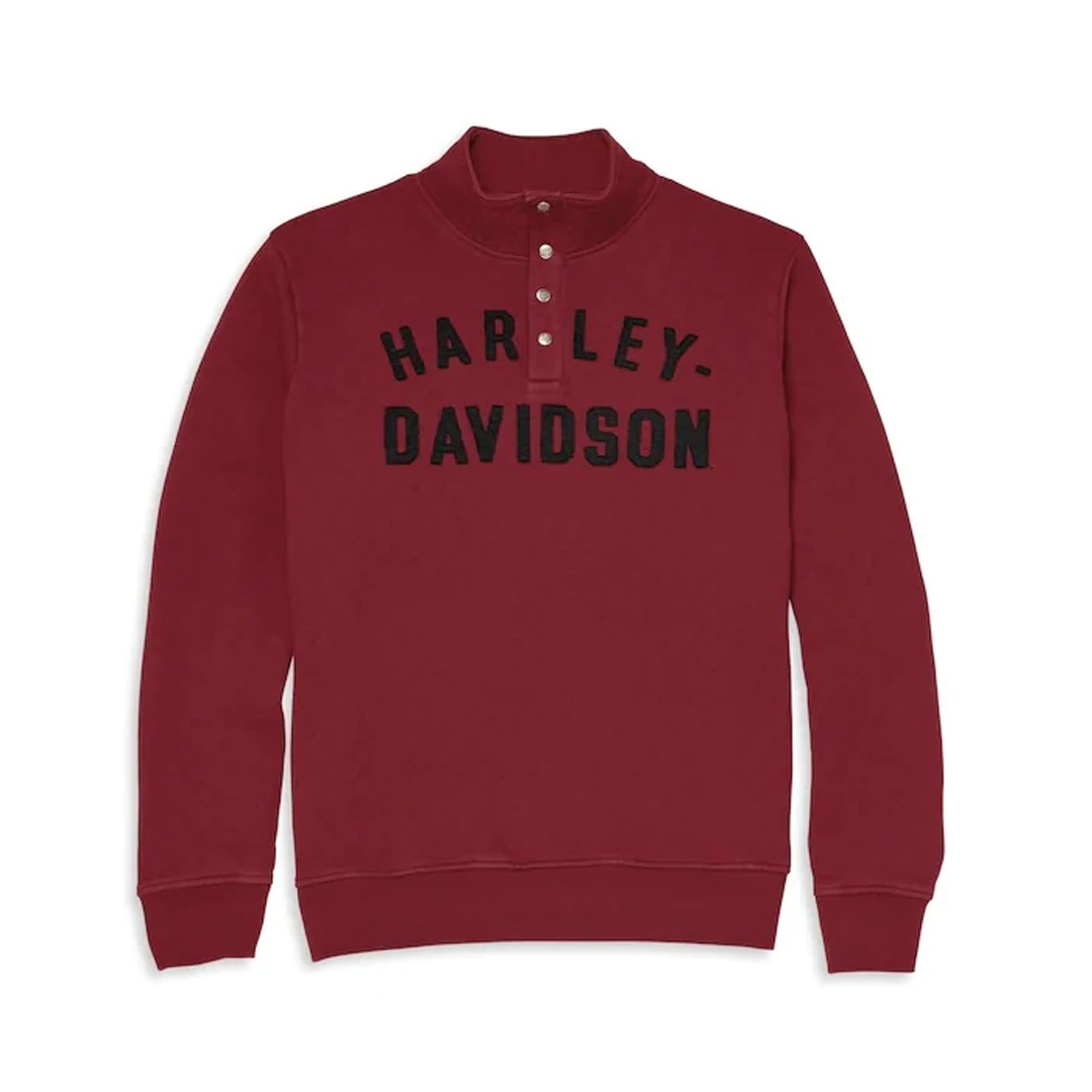 GET THE LOOK - Harley-Davidson Racer Font Mockneck