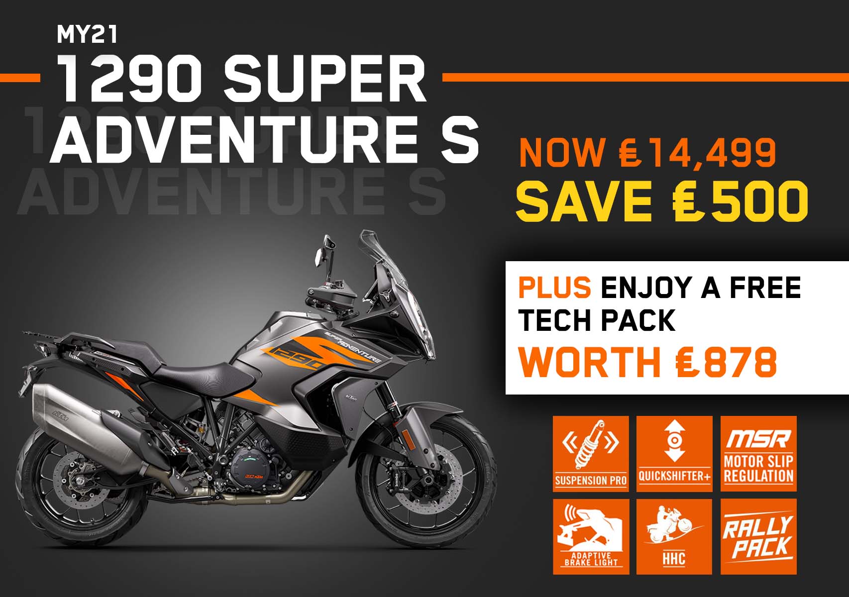 Exclusive Laguna offer now available on the KTM 1290 Super Adventure S
