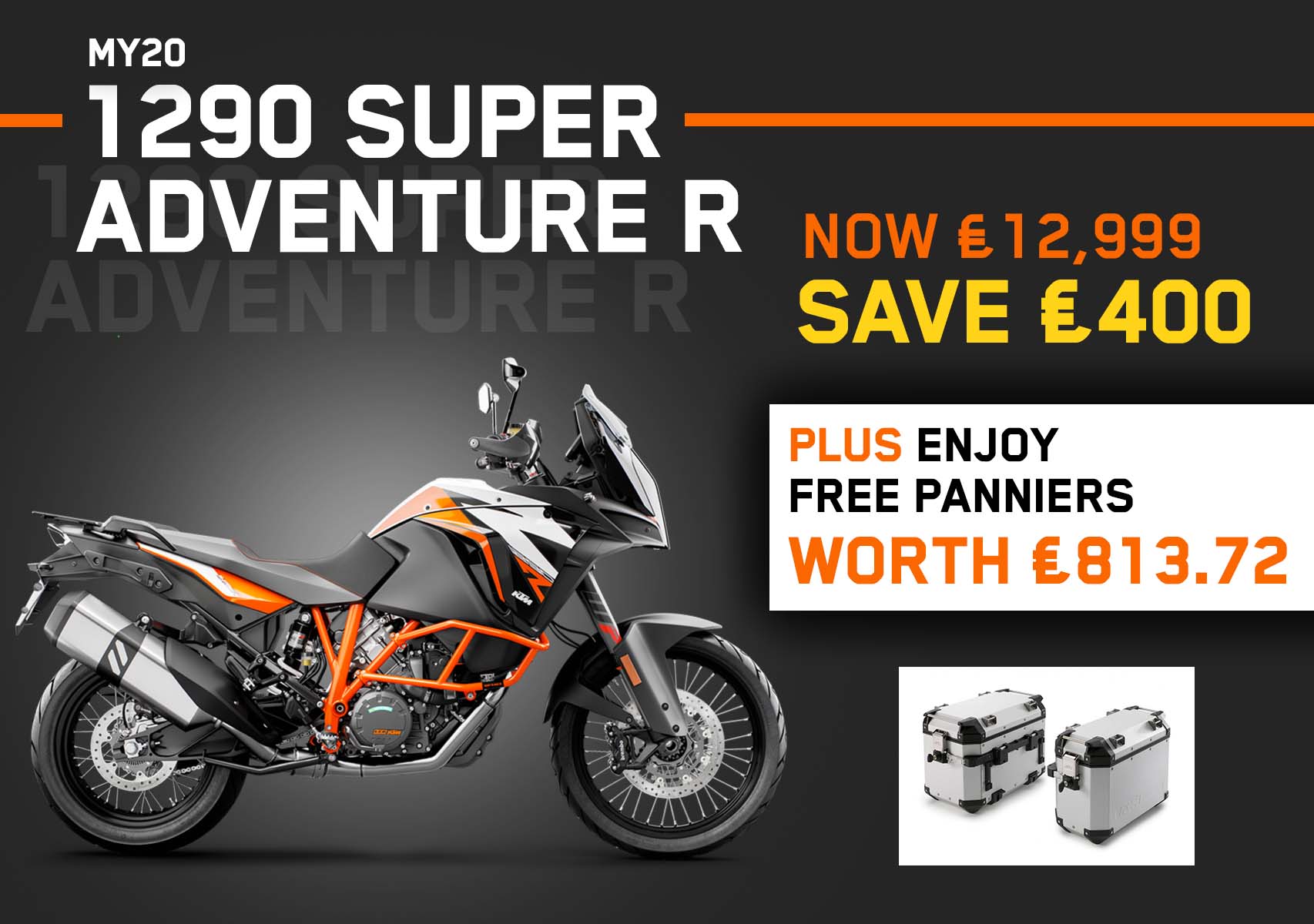 Laguna exclusive offer now available on the KTM 1290 Super Adventure R