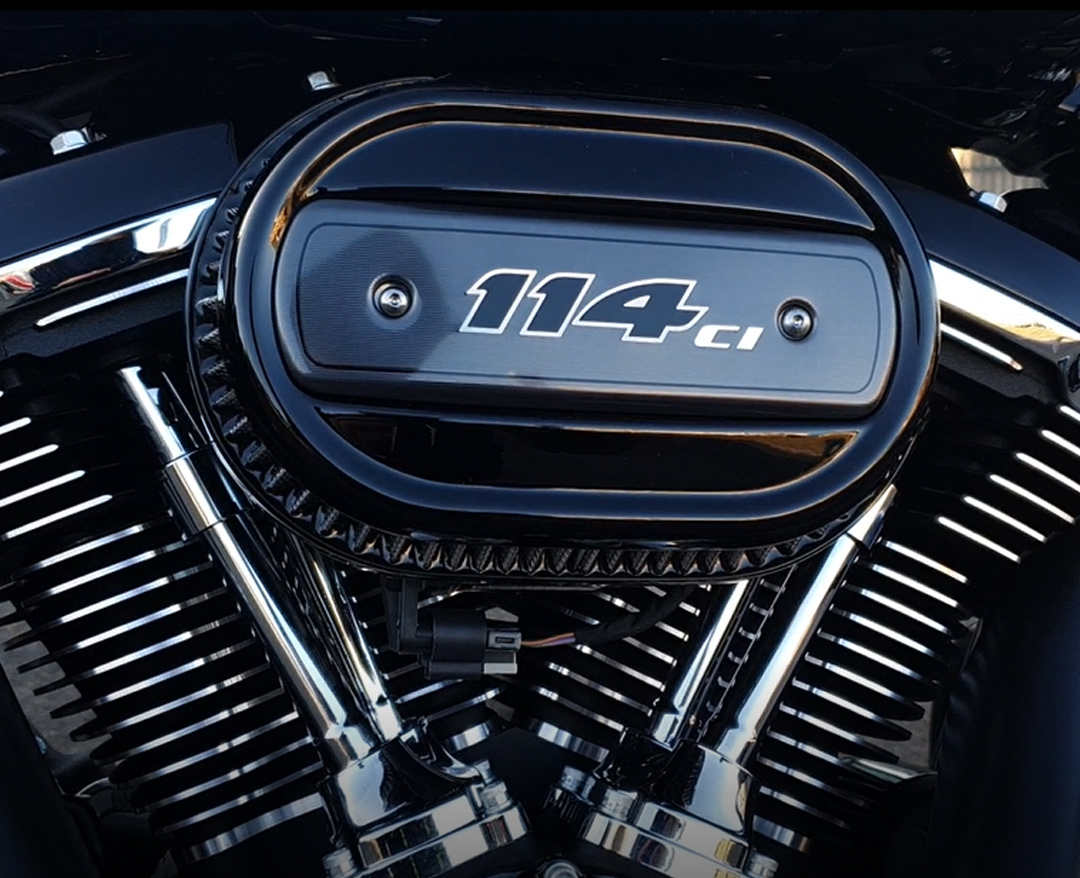 Road King in Snake Venom - Milwaukee Eight Engine