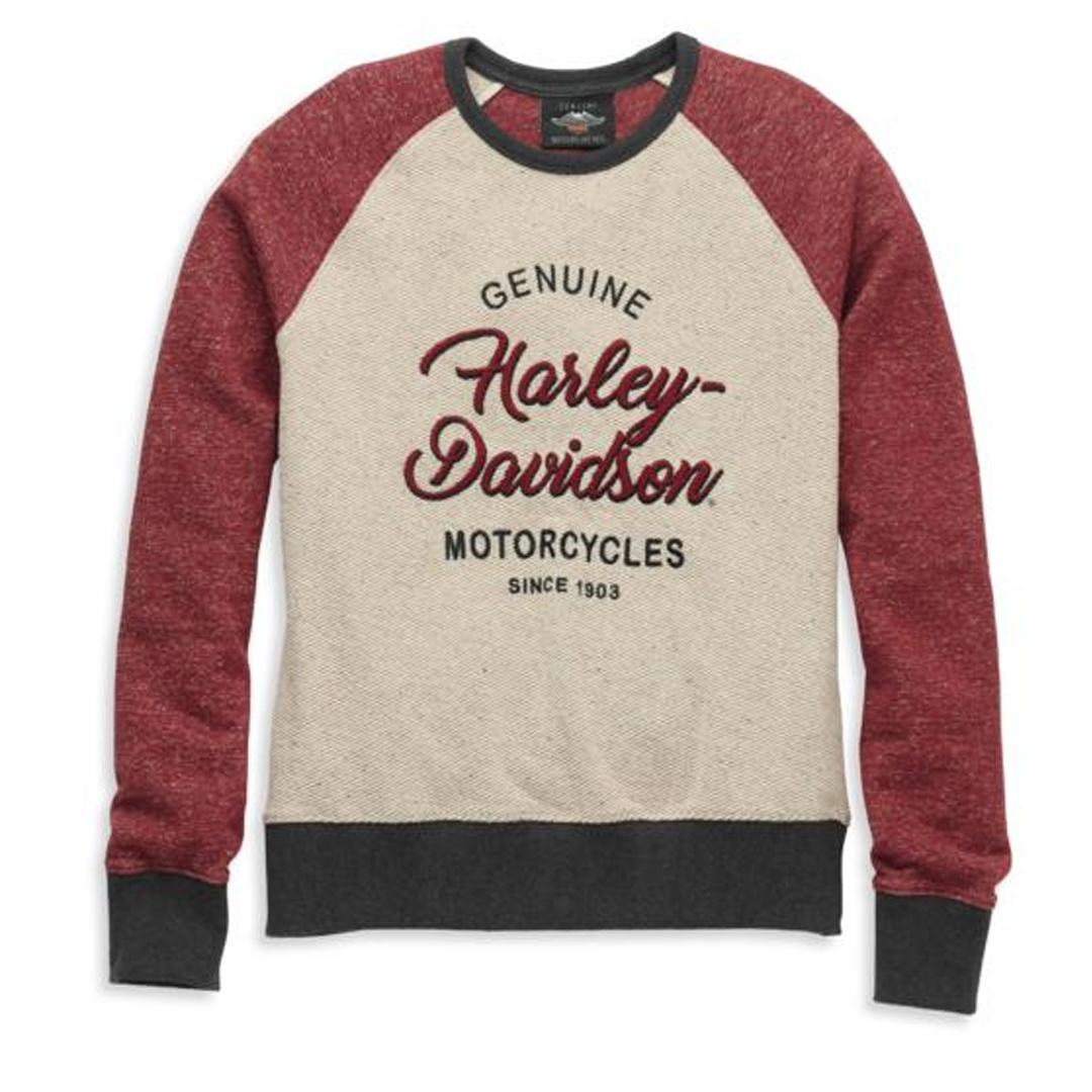 GET THE LOOK - Harley-Davidson Racer Font Mockneck