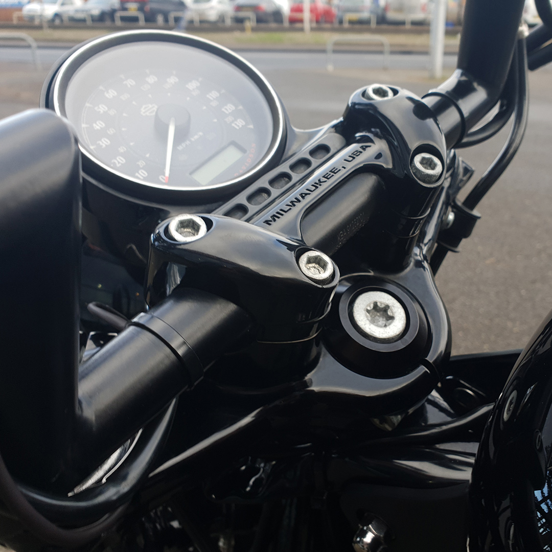 The Harley-Davidson Forty-Eight Sportster - Handlebars