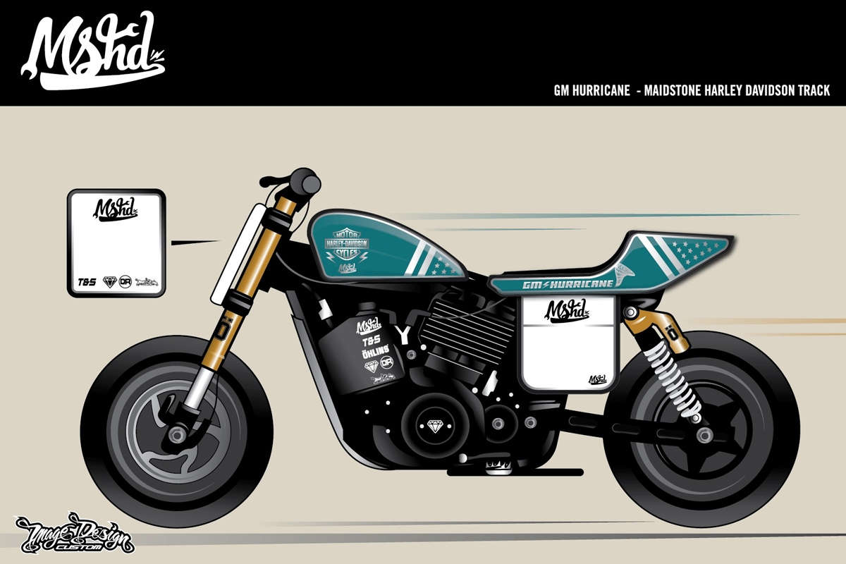 Hurricane Race Bike