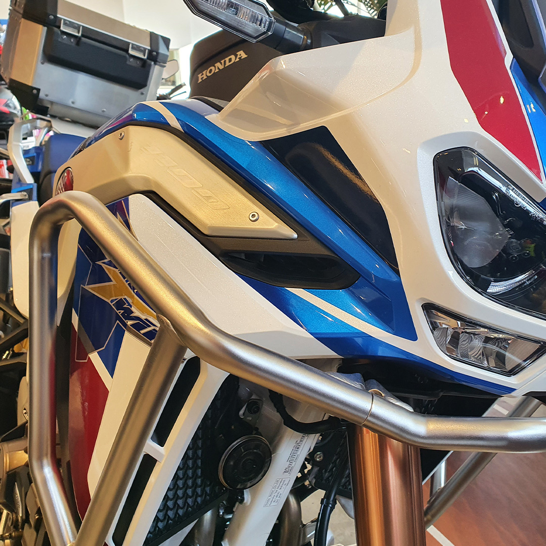 The Honda Africa Twin DCT ED Adventure Sports Gran Trio Colour MY21