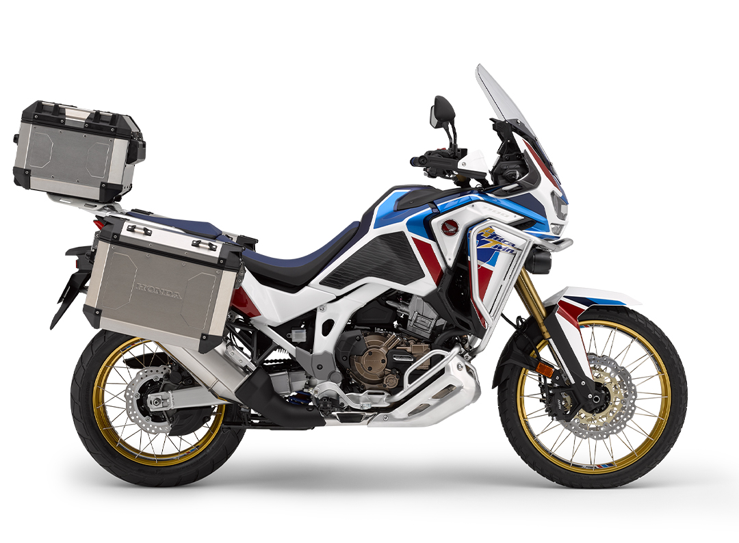 The Honda Africa Twin DCT ED Adventure Sports Side Profile