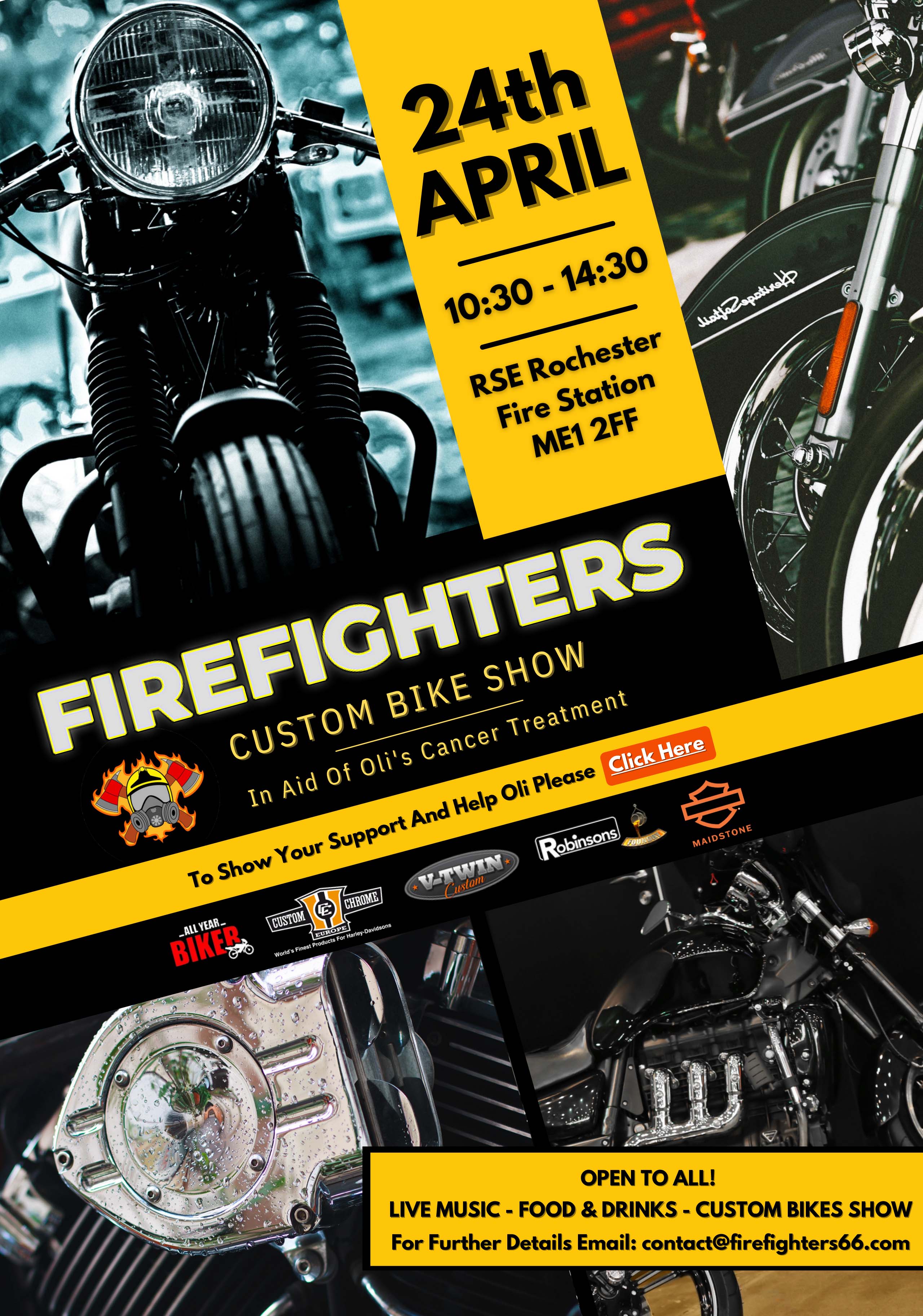 Rochester Firefighters Custom Motorcycle Show What's On