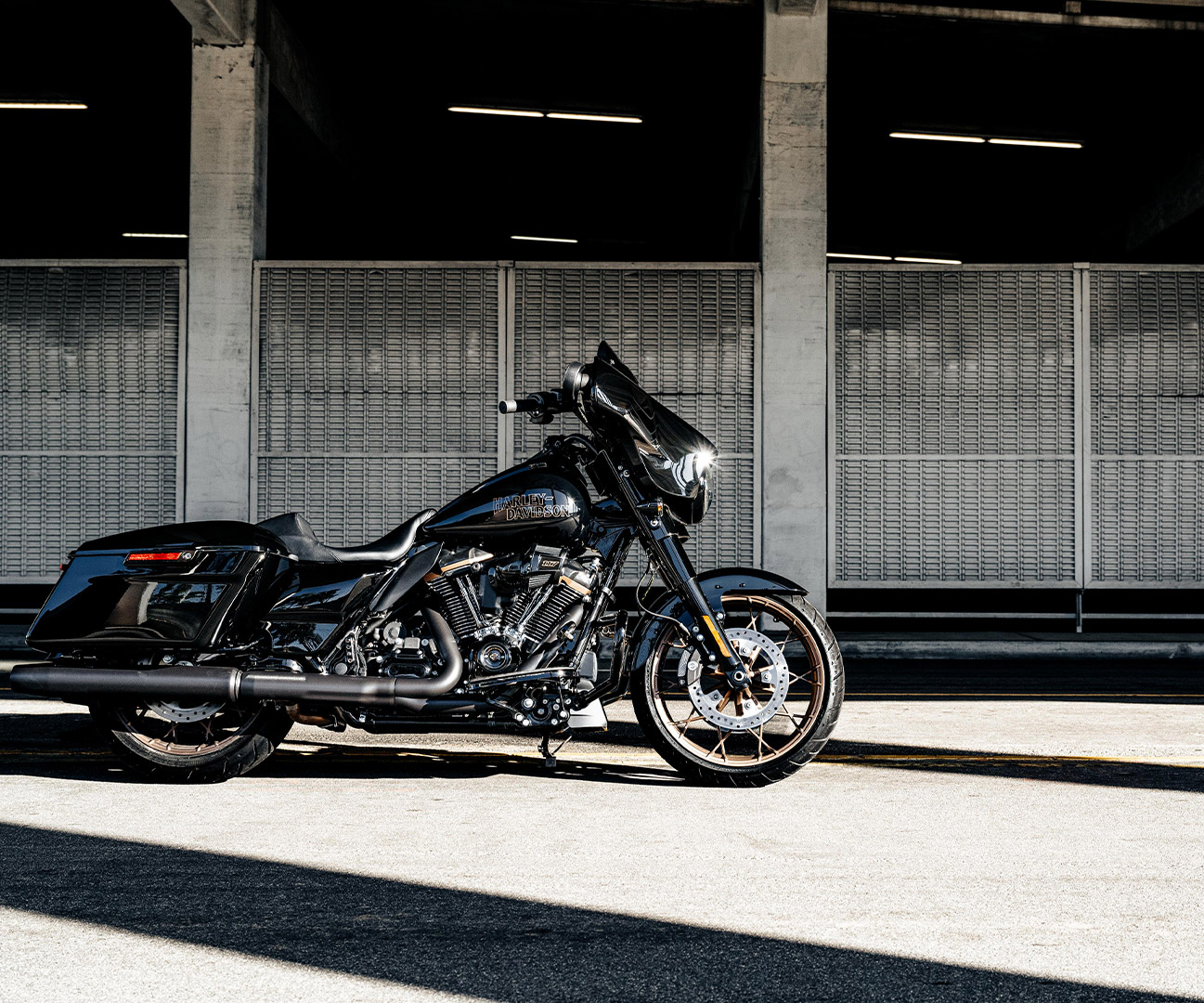 The all-new Harley-Davidson Street Glide ST Immaculate Styling