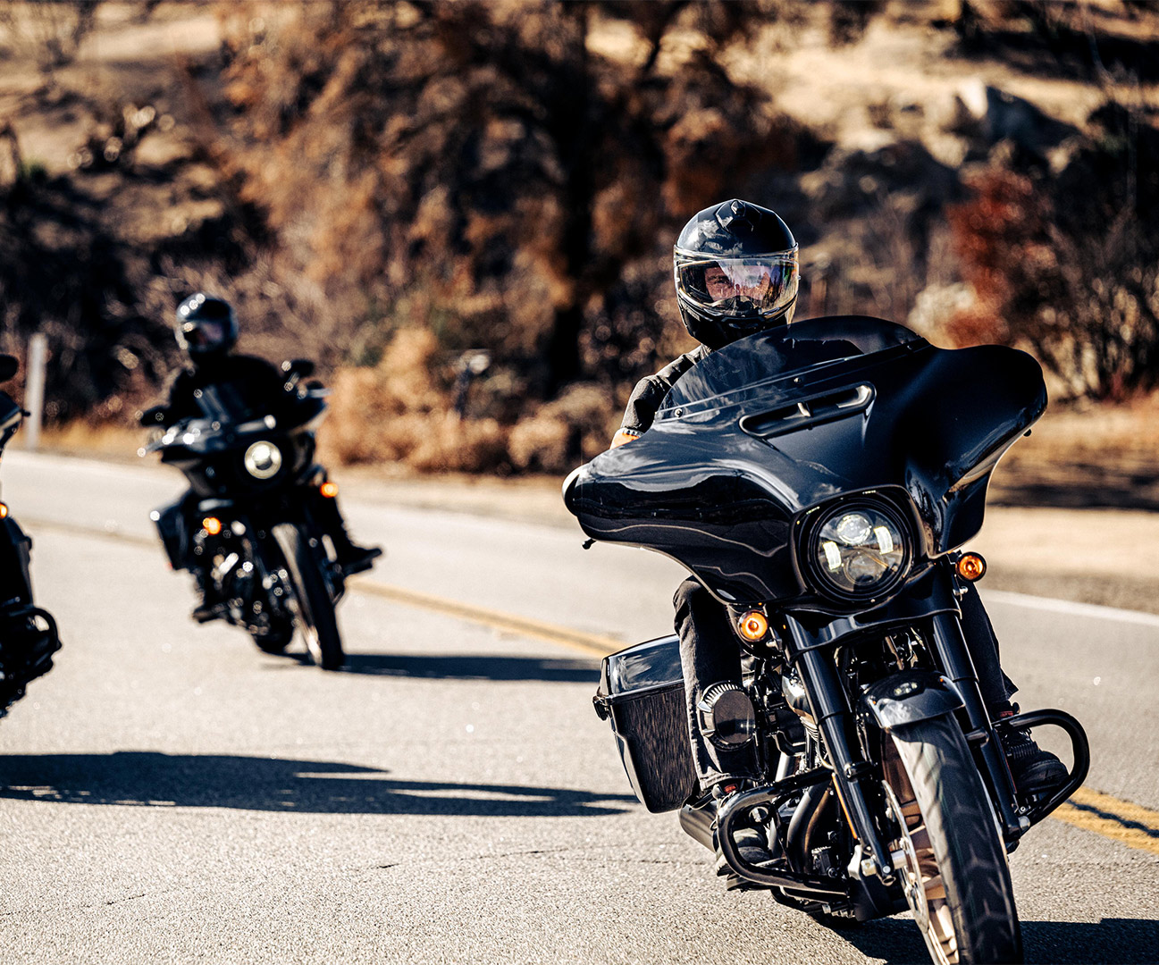 The all-new Harley-Davidson Street Glide ST Ride Out Roadtrip