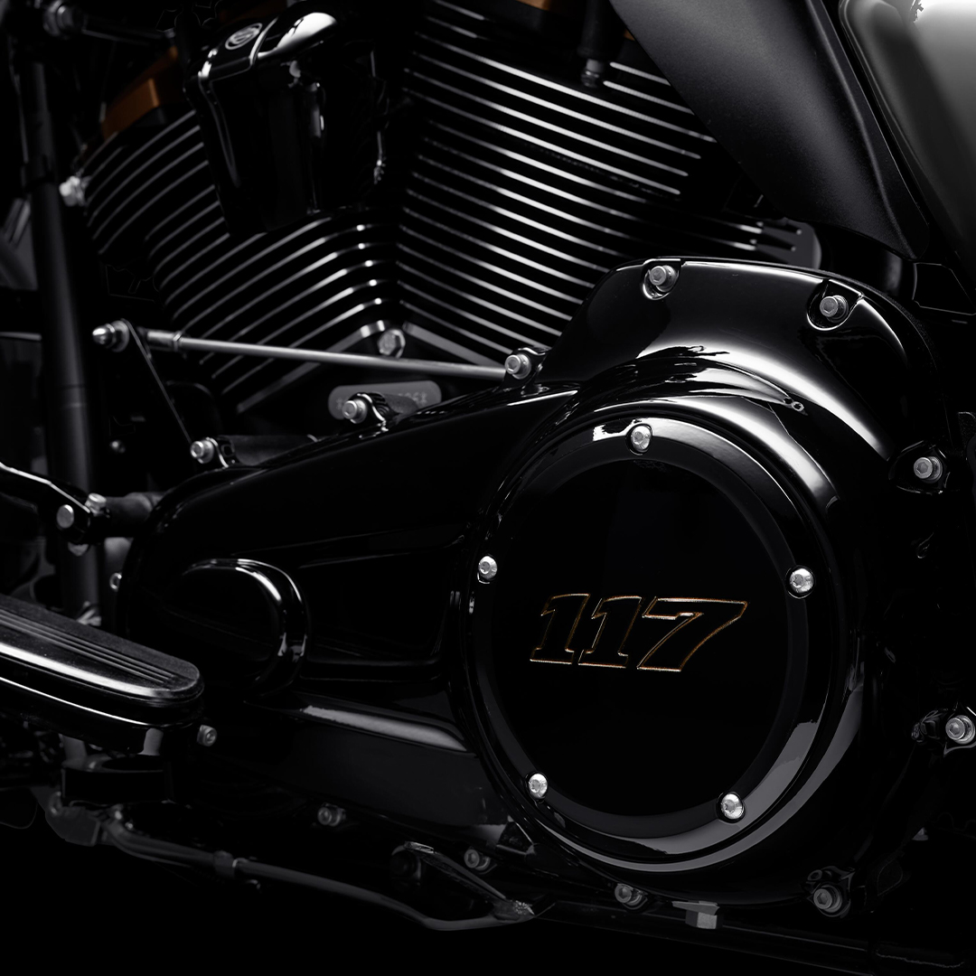 The all-new Harley-Davidson Street Glide ST 117 engine