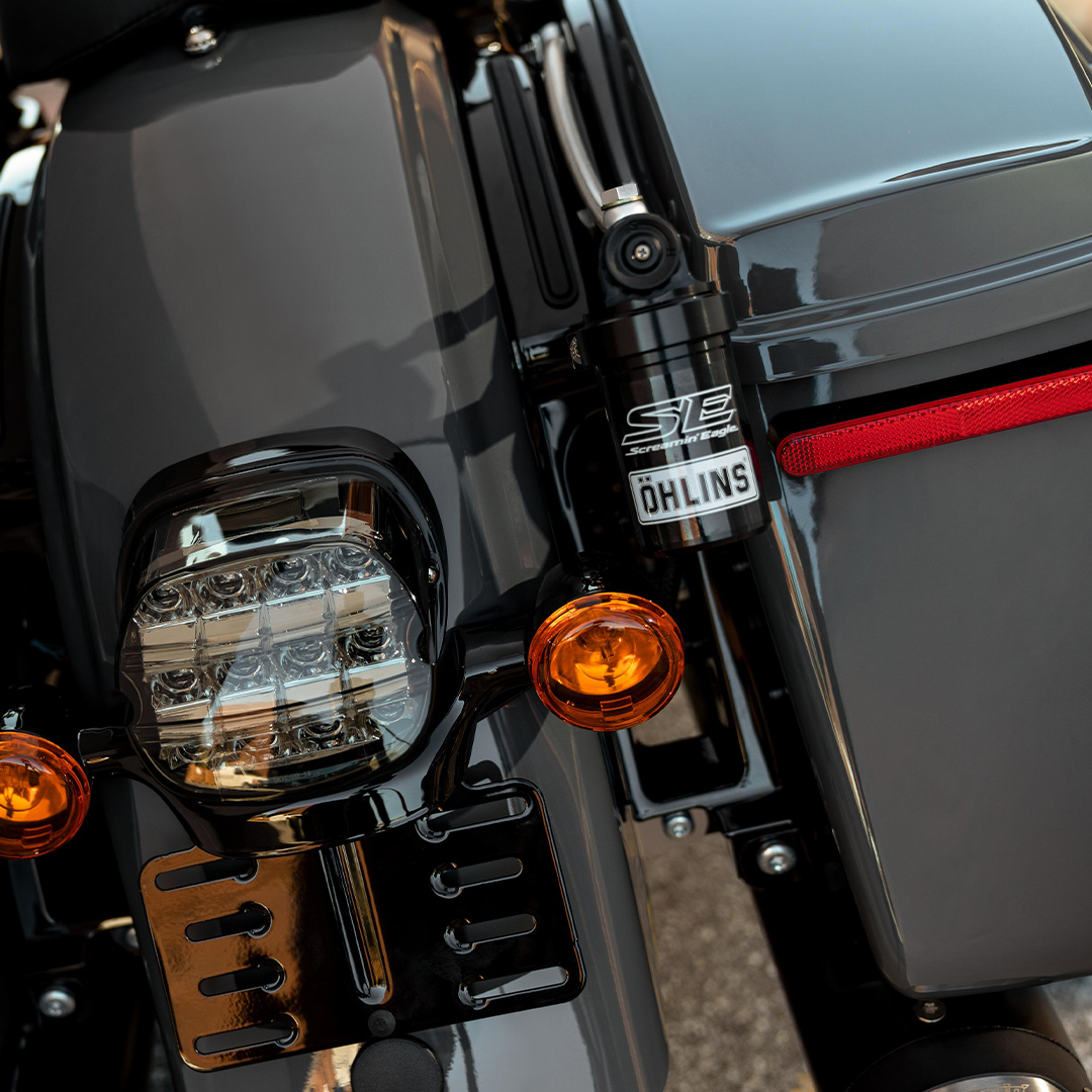 The all-new Harley-Davidson Street Glide ST Ohlins Suspension