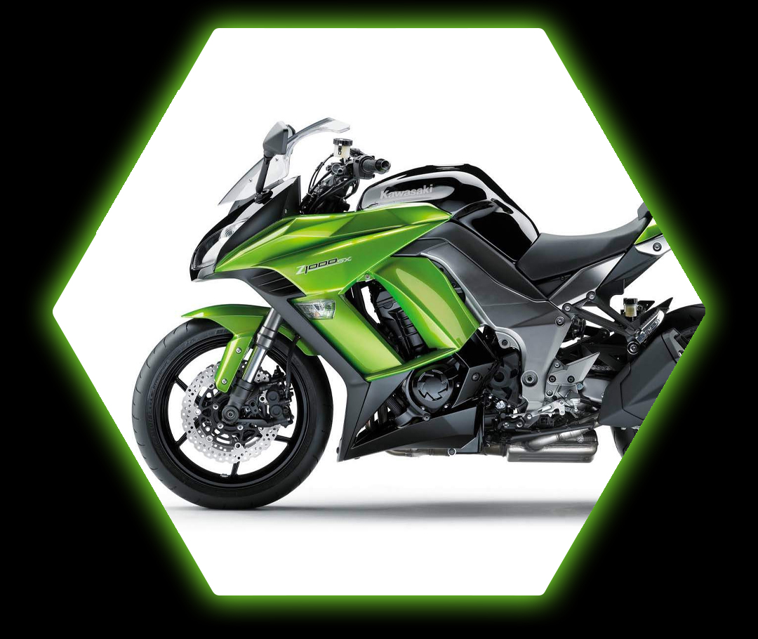 The Kawasaki Ninja 1000SX - Evolution 2014 model side