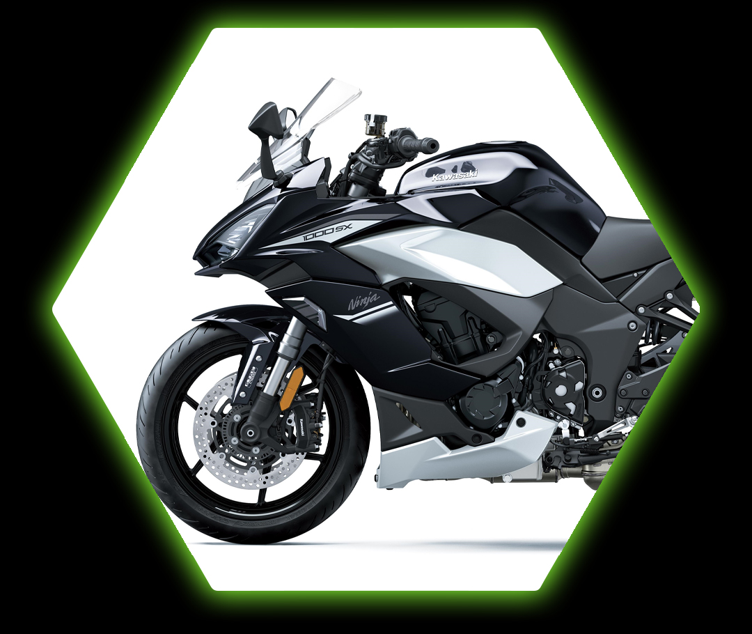 The Kawasaki Ninja 1000SX - Evolution 2020 model side
