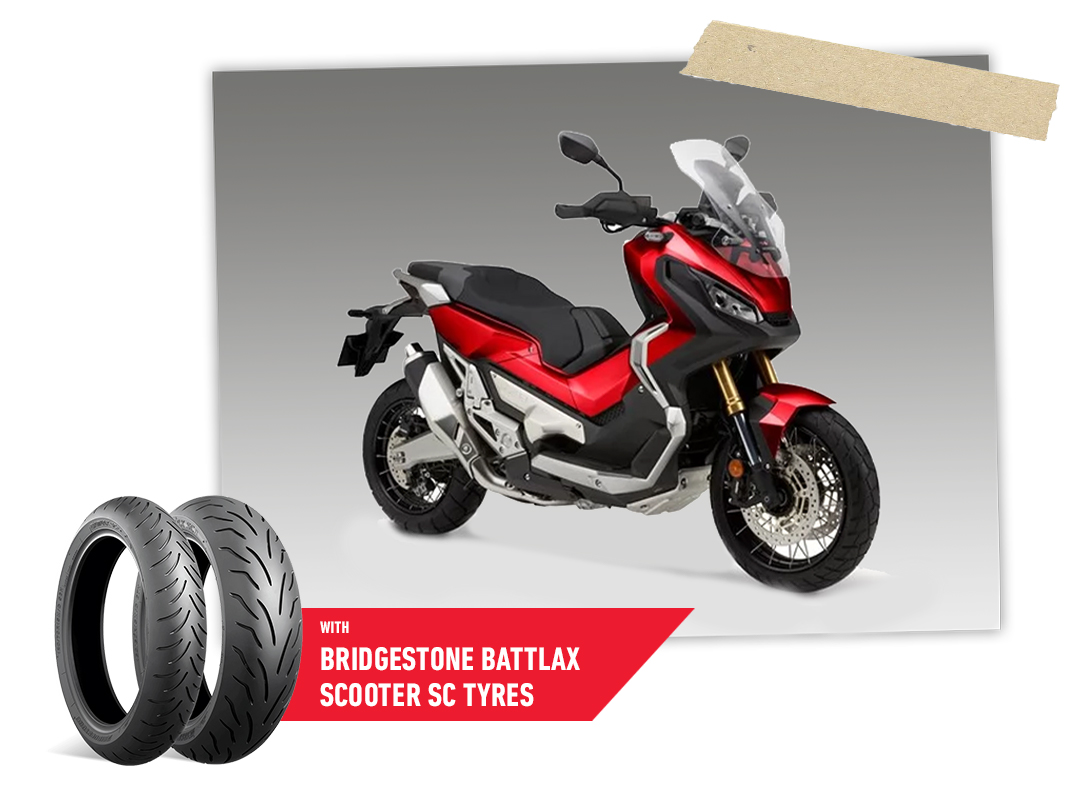 Honda Ride Out 101: X-ADV - Bridgestone Battlax Scooter SC Tyres