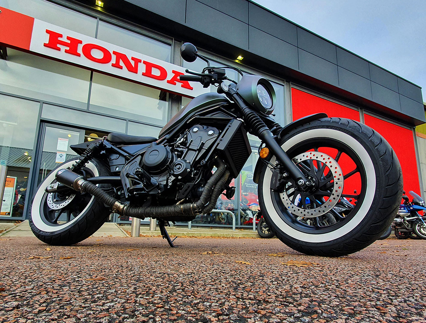 Honda CMX500 Rebel - Rock'Rebel Detail 1