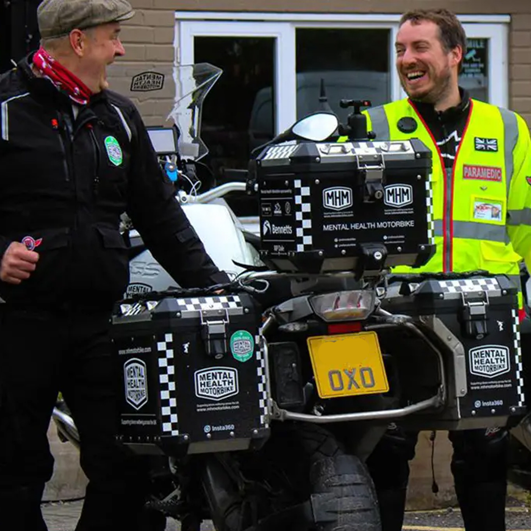 Mentalhealth motorbike - charity work photo 3