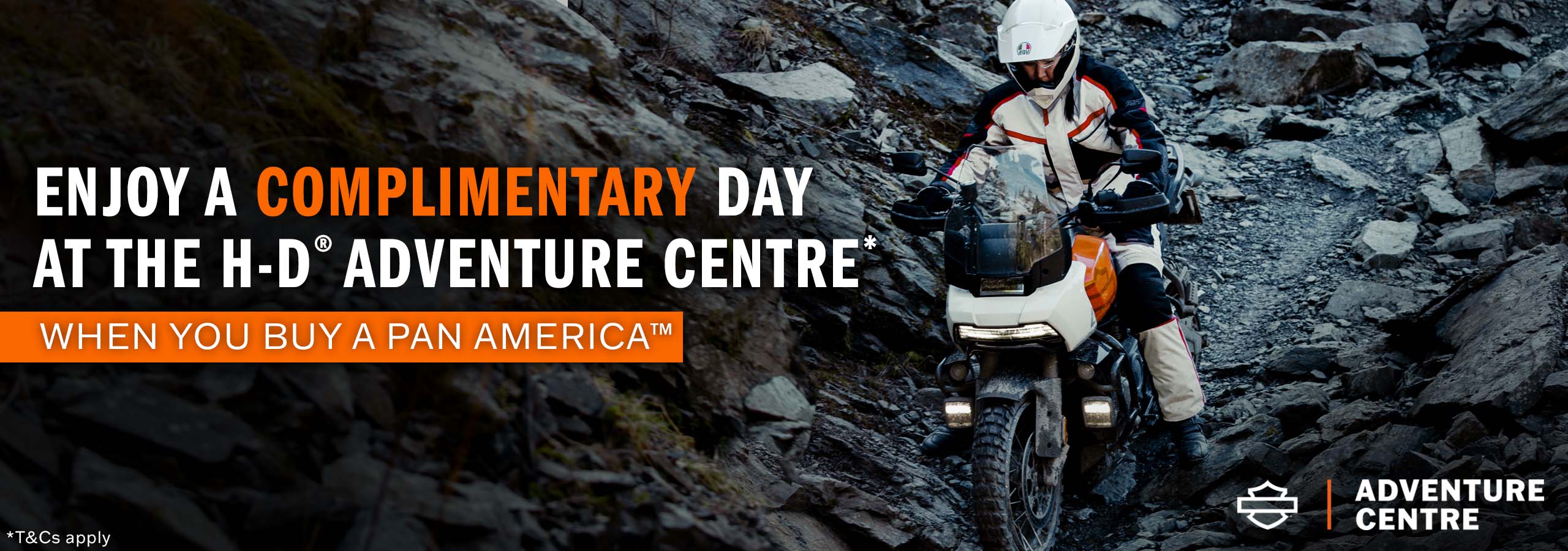 Harley-Davidson Pan America Adventure Centre Offer