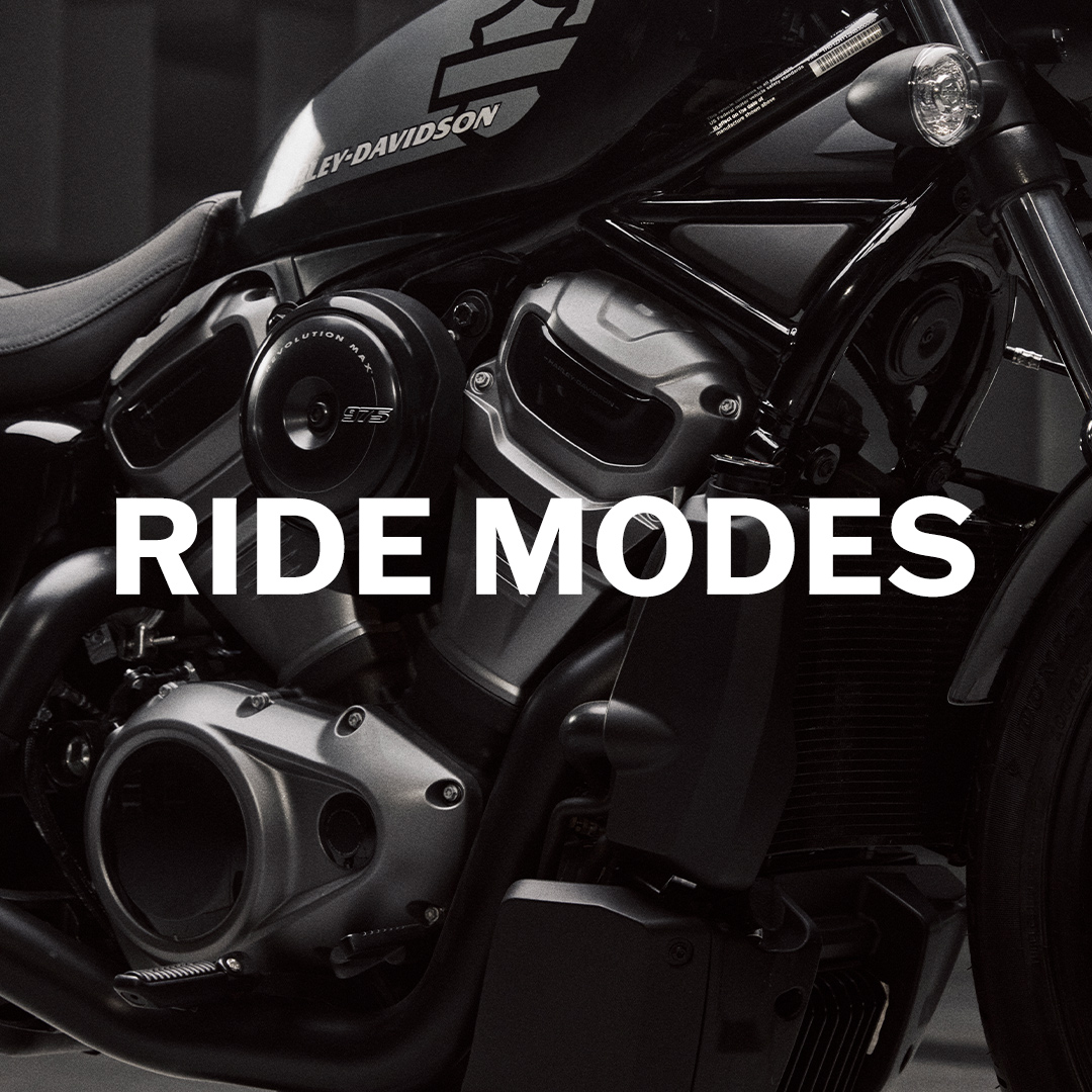 The All-new Harley-Davidson Nightster - Nothing but Nightster - Reasons to Ride - Rider modes