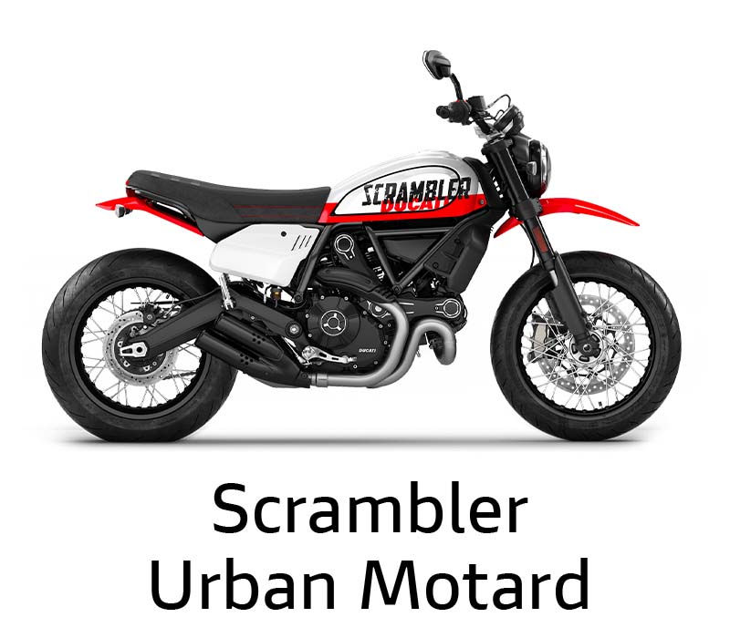 Test ride the Scrambler Urban Motard  at our Laguna Ducati Summer Celebration Event on Saturday 30th July