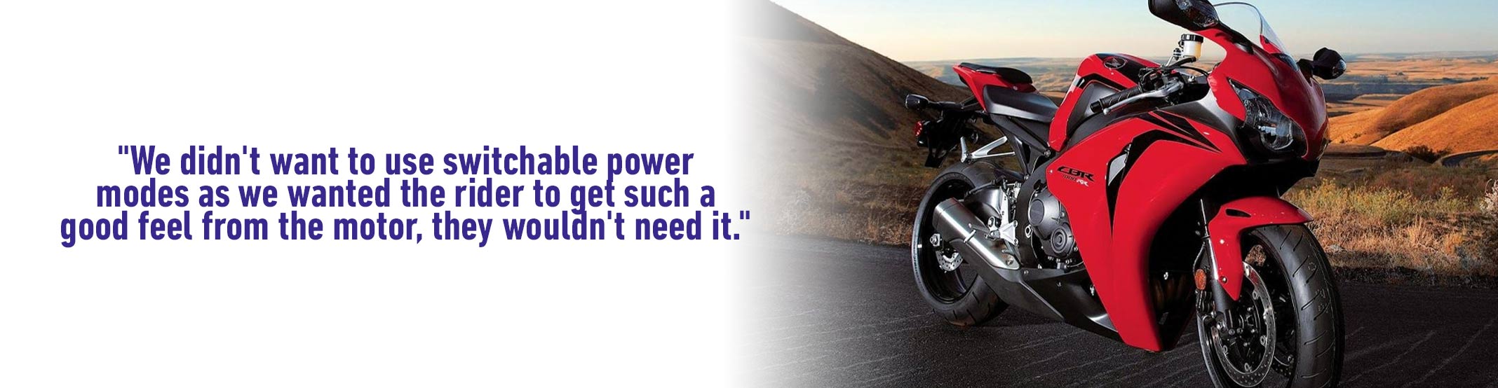 Flame on with the FireBlade - Fireblade CBR1000RR-RR - quote and bike photo
