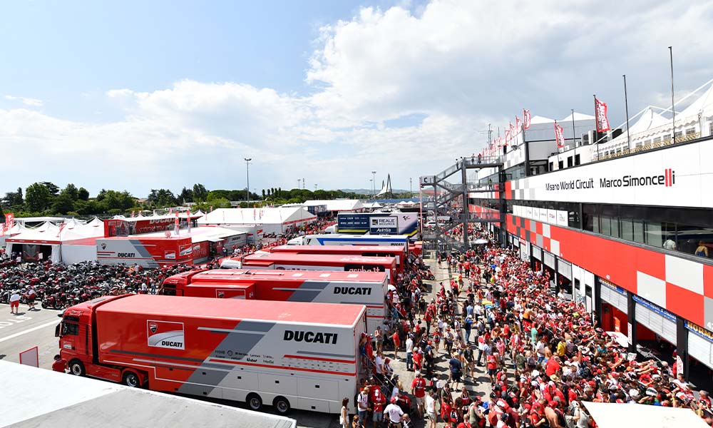 Get your discount ticket code for World Ducati Week 2022 at the Misano Circuit