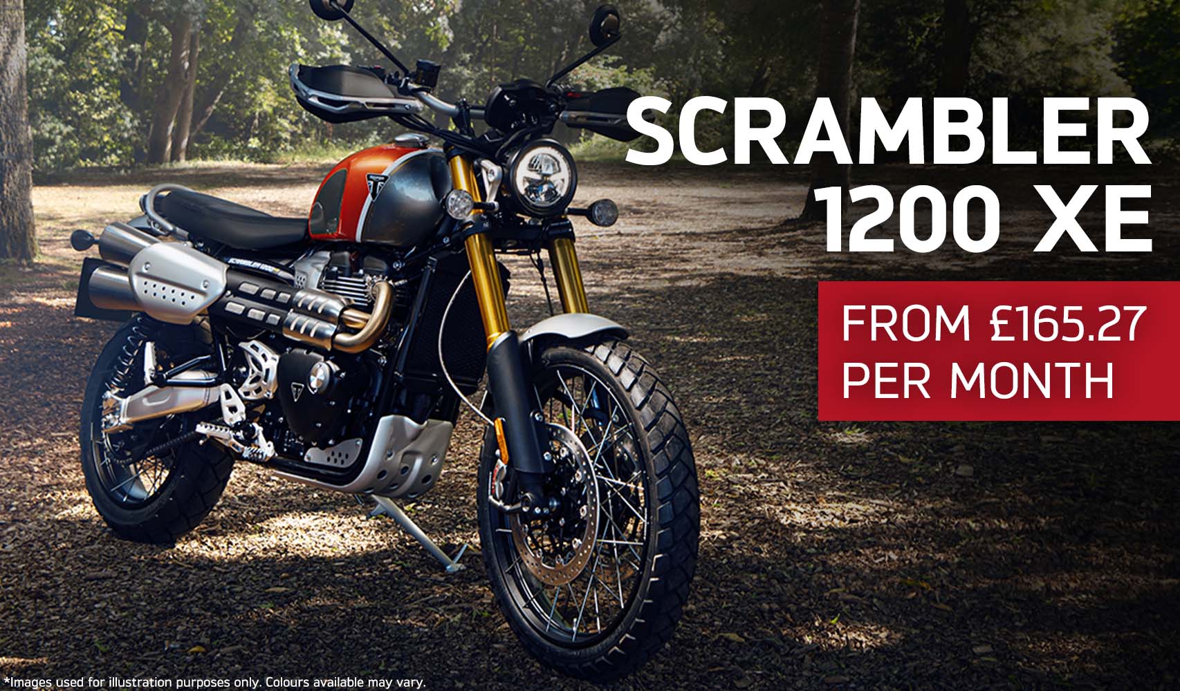 Our new Triumph in-stock bikes - The Triumph Scrambler 1200 XE