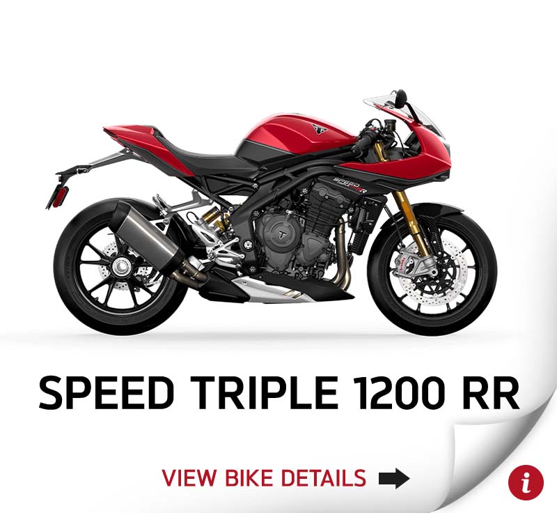 Our new Triumph in-stock bikes - Triumph Speed Triple 1200 RR