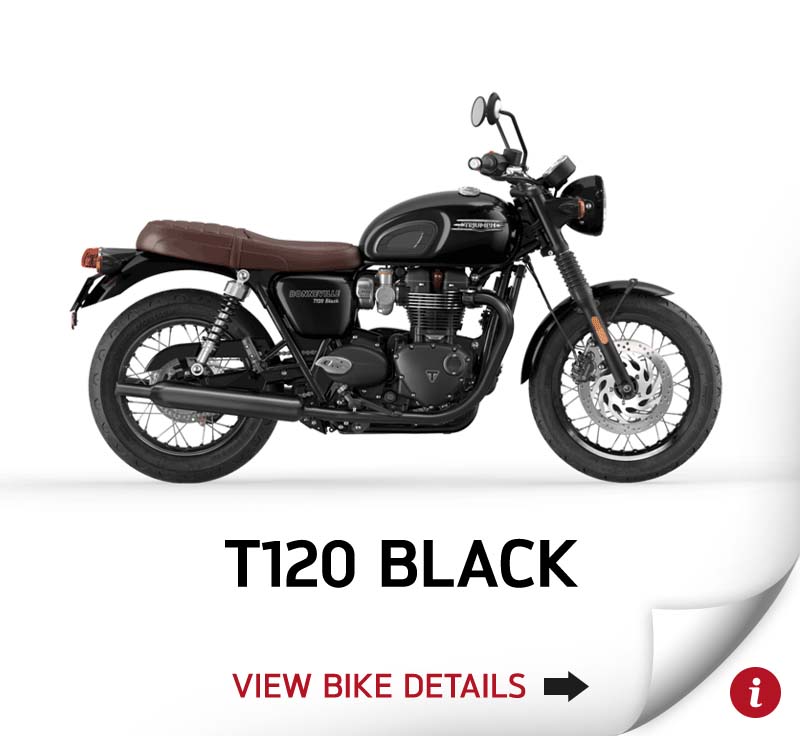 Our new Triumph in-stock bikes - Triumph Bonneville T120 Black