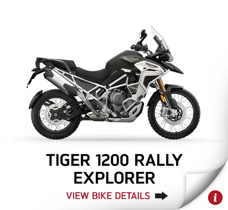 Our new Triumph in-stock bikes - Triumph Tiger 1200 Rally Explorer