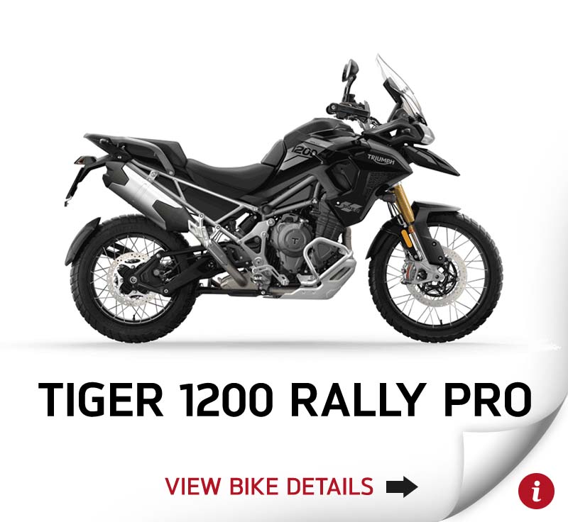 Our new Triumph in-stock bikes - Triumph Tiger 1200 Rally Pro