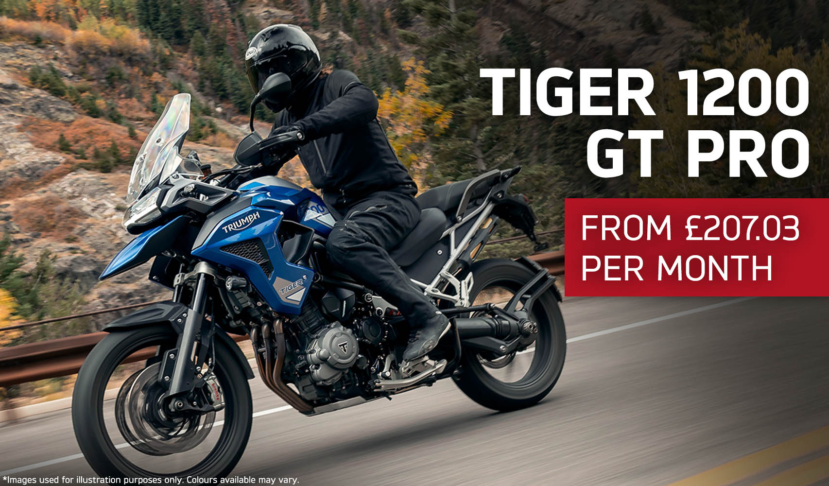 Our new Triumph in-stock bikes - The Tiger 1200 GT Pro