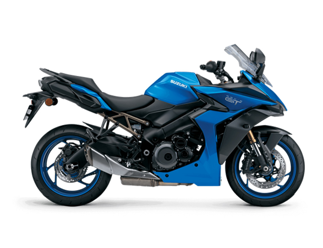 The all-new Suzuki GSX-S1000GT Demo side profile