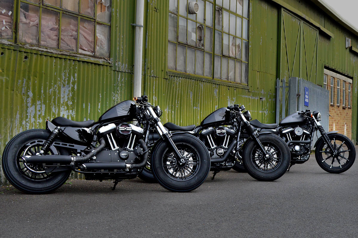 Custom Sportsters - Three Amigos