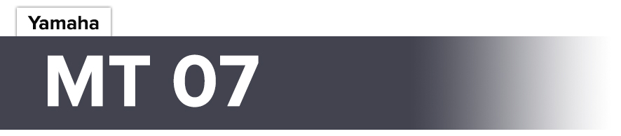 Yamaha MT07 Title Board