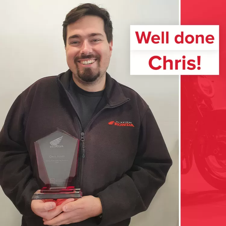 Thumbnail for Chris Jones Graduates Honda Sales Academy