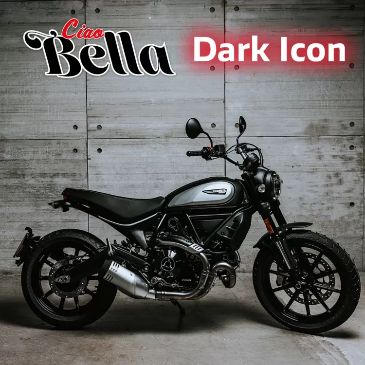 Ducati scrambler dark icon deals