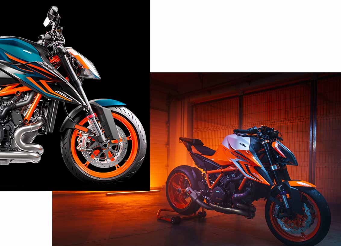 The KTM 1290 Super Duke R