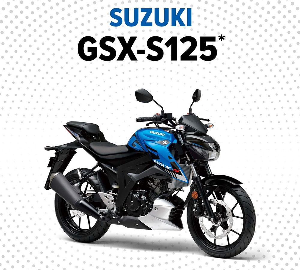 Enjoy a free CBT or a £160 clothing and accessories voucher with the Suzuki GSX-R125