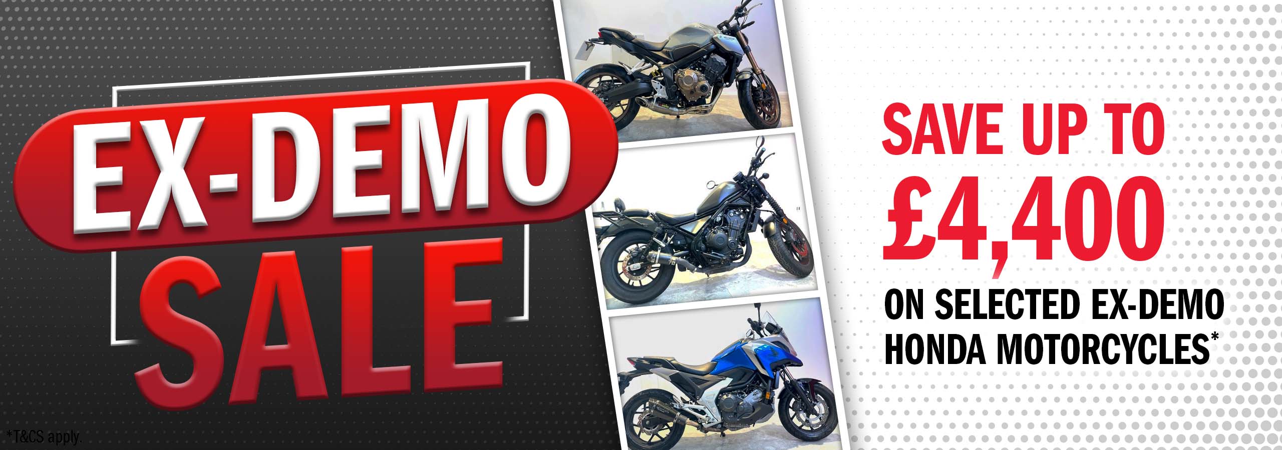 Maidstone Honda End of Season Sale