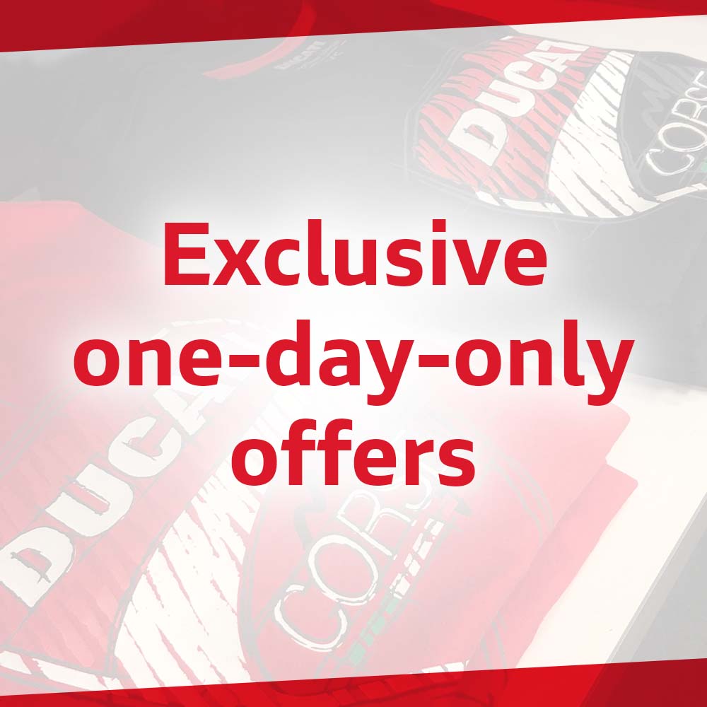 Enjoy exclusive one-day-only offers on bikes, clothing, parts & accessories at at our Ducati Season Opener Event on Saturday the 29th of April at Laguna Motorcycles in Maidstone