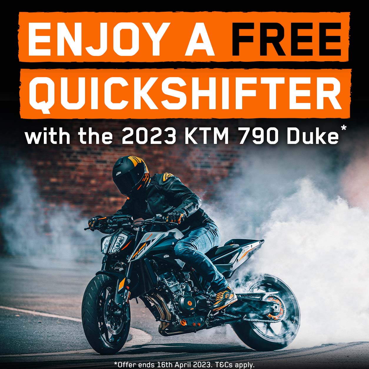 Enjoy a free quickshifter with the 2023 KTM 790 Duke at Laguna Motorcycles