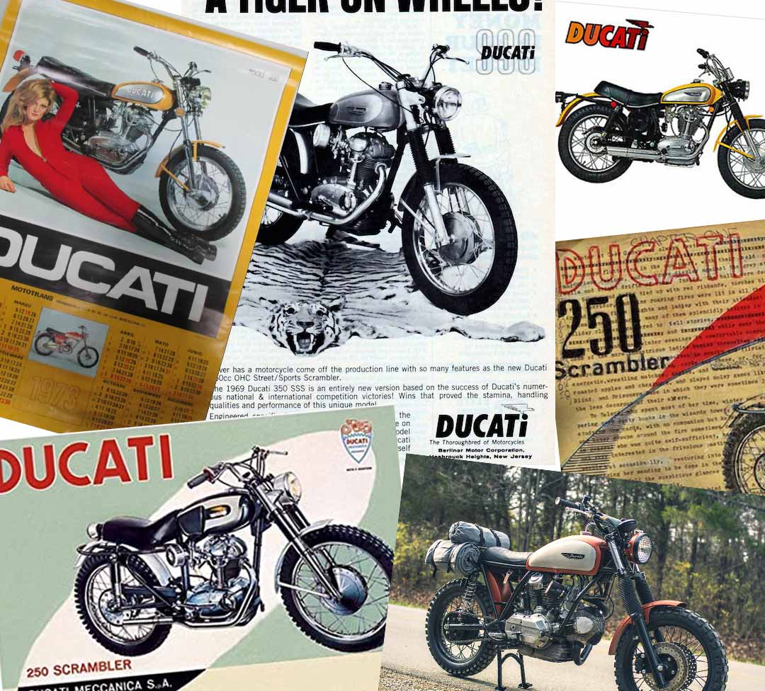 Ducati Scrambler Image Collage 2