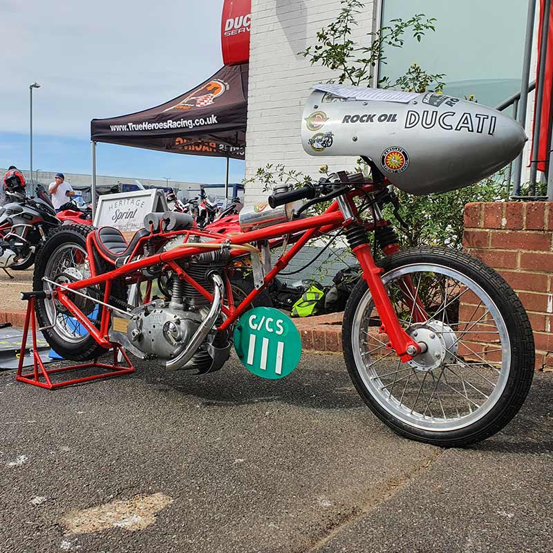 Heritage Sprint Ducati motorcycle