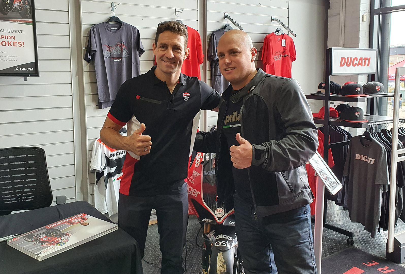 Josh Brookes Special Guest and Customer