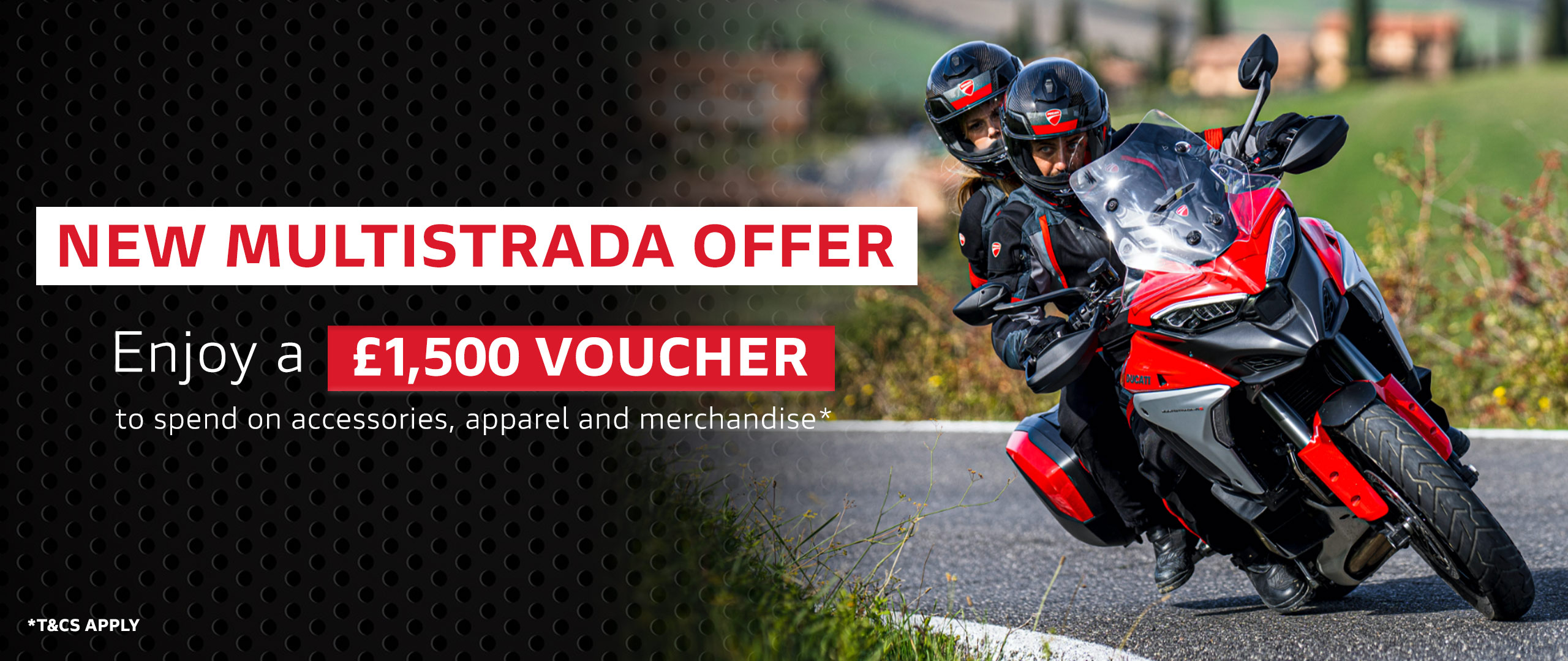 New Ducati Multistrada V4 offer