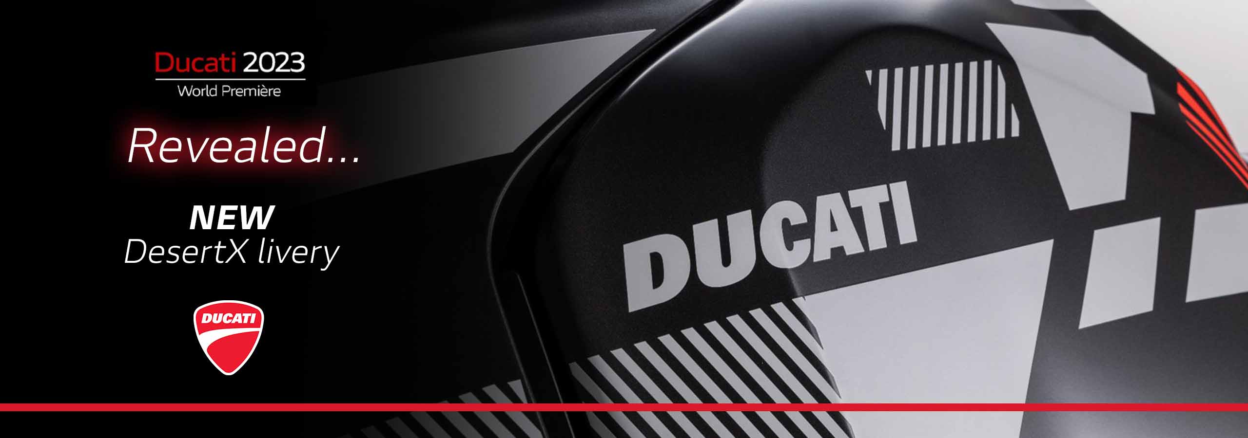 Revealed the All-new Ducati DesertX Livery