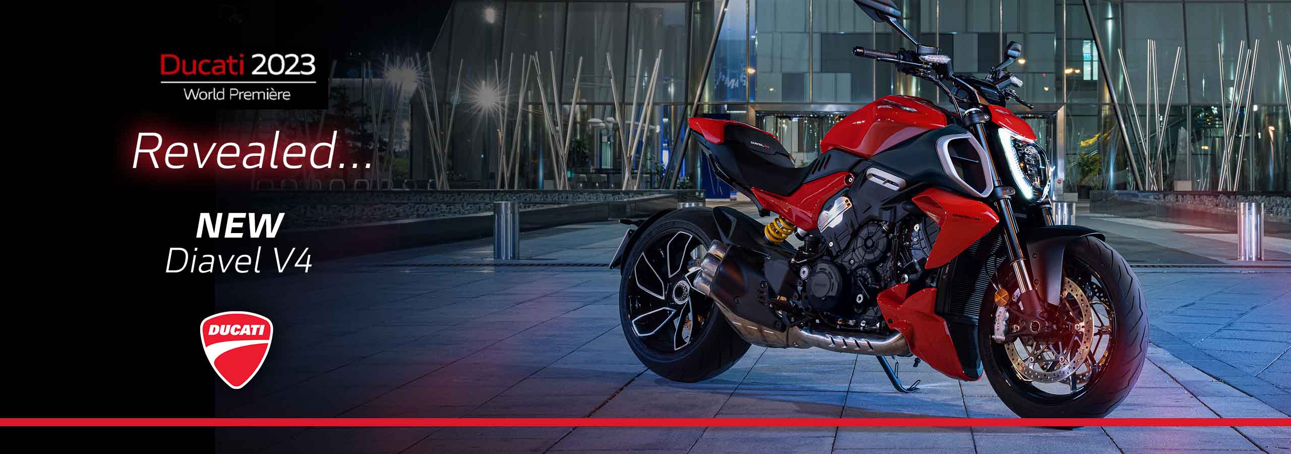 Revealed the All-new Ducati Diavel V4