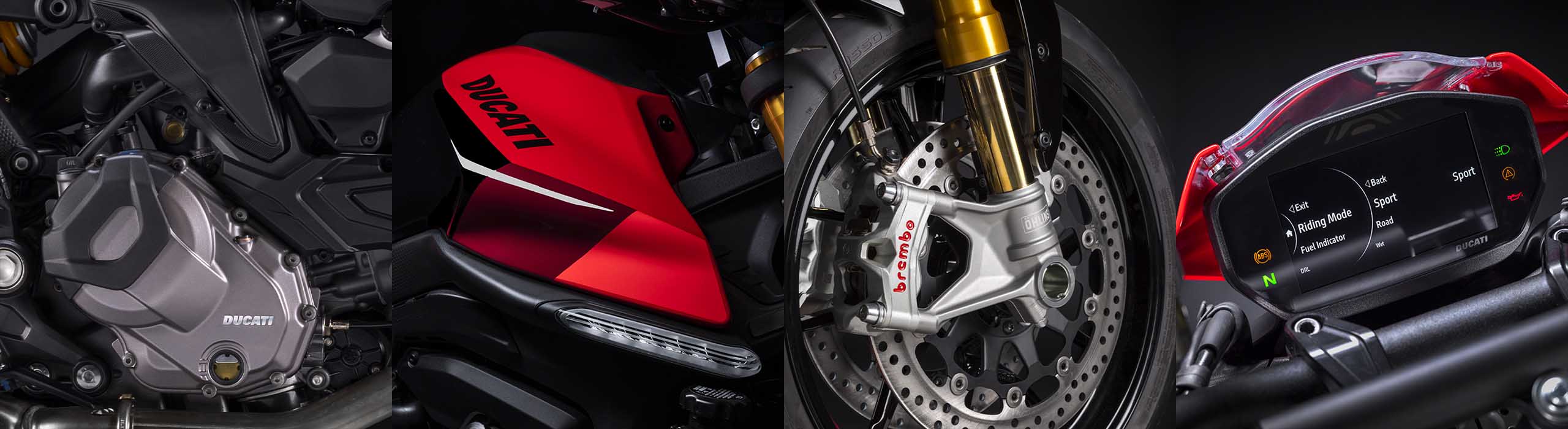 Ducati Monster SP Featuring Collage