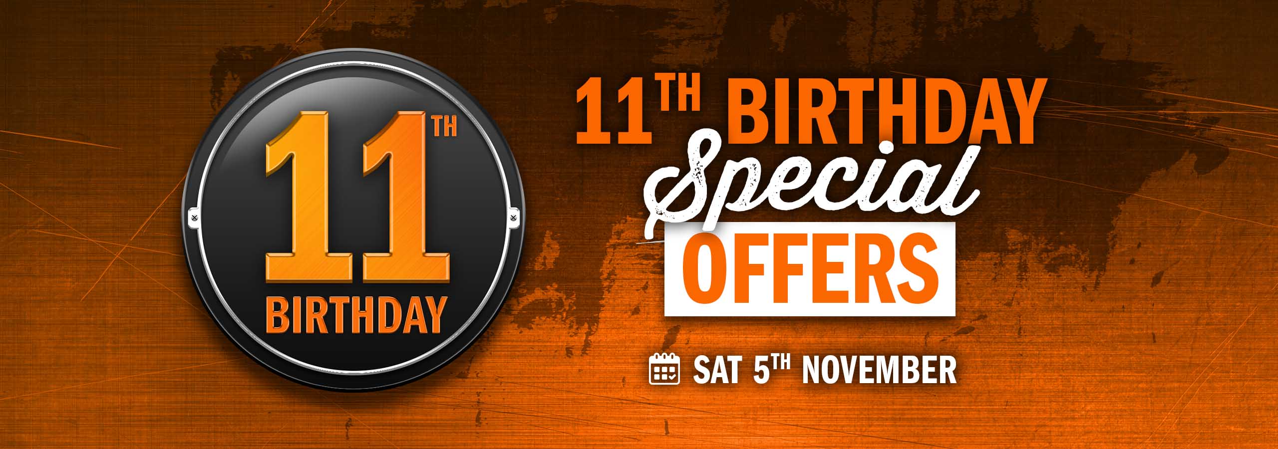 Maidstone Harley-Davidson's 11th Birthday Specials on Saturday 5th November 2022