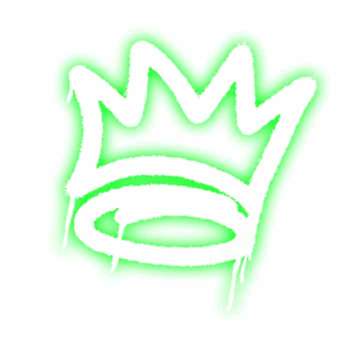 Graffiti crown