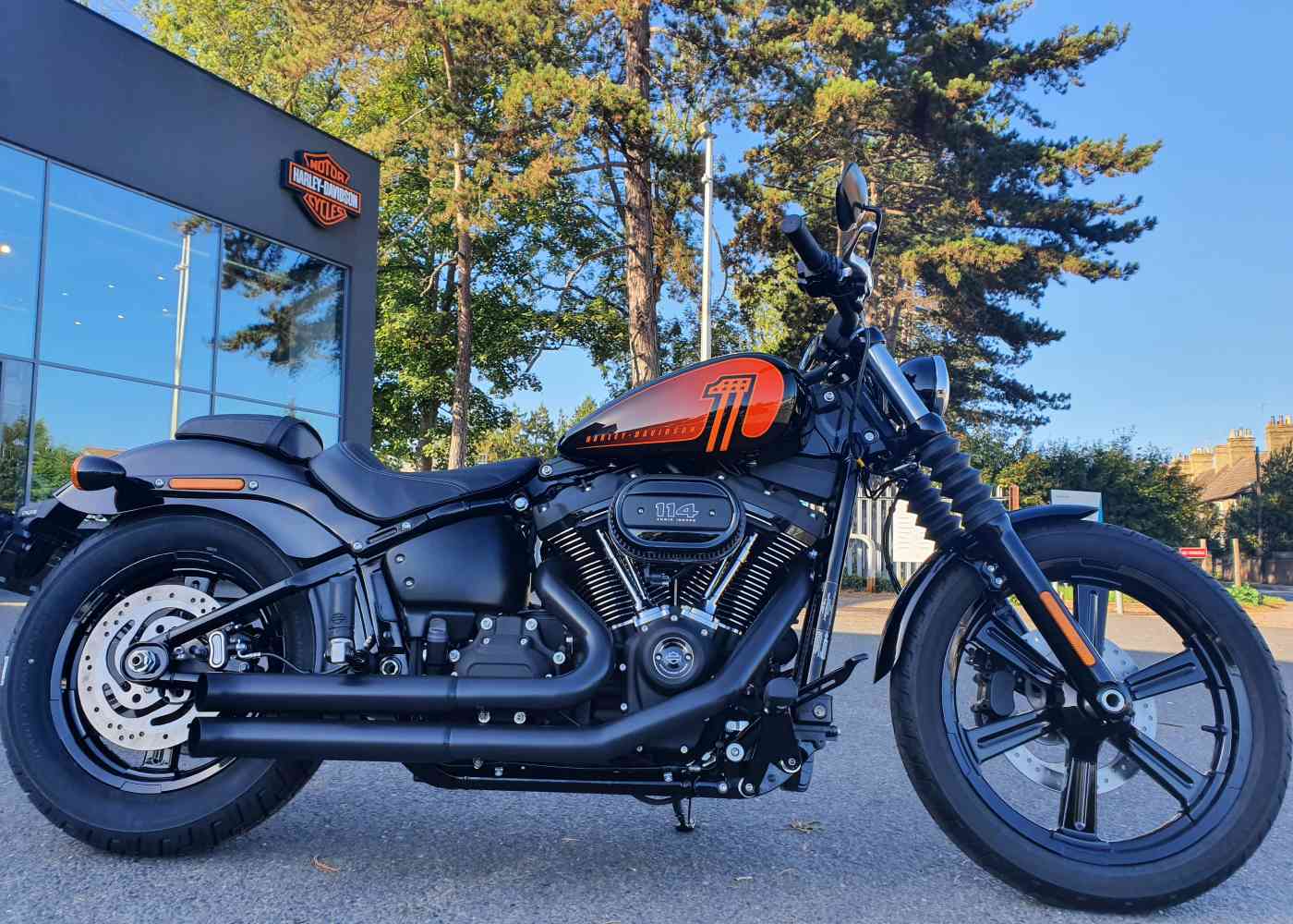 The new Harley-Davidson® Street Bob® with Accessories